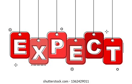 red flat line tag expect