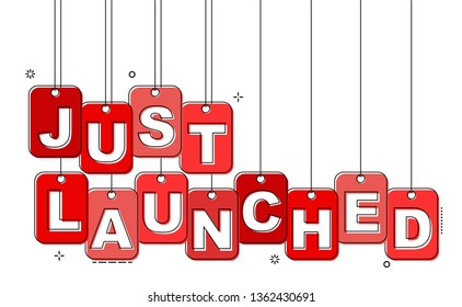 red flat line tag just launched