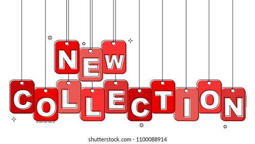 red flat line tag new collection