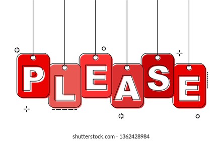 red flat line tag please