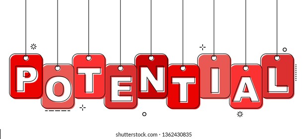 red flat line tag potential