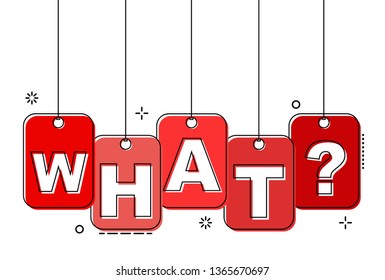 red flat line tag what