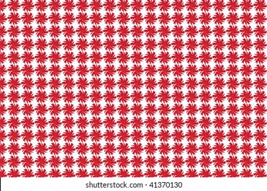 red floral abstract flower pattern
