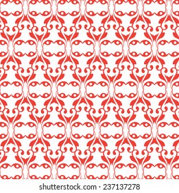 Red Floral background vector design