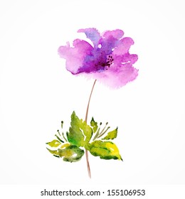 Watercolor Flower Transparent Images, Stock Photos & Vectors | Shutterstock