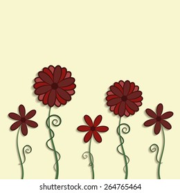 Red flowers