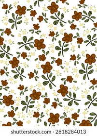  flores y hojas