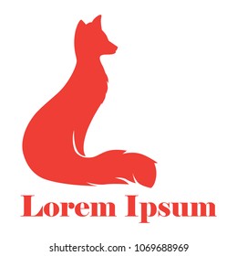 red fox, logo