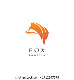 Red Fox Logo Symbol Design Template Stock Vector (royalty Free 