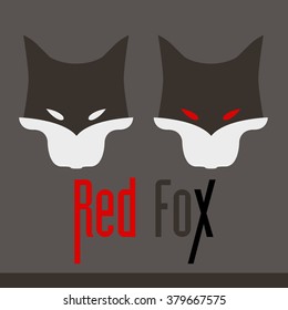 Red Fox Symbol ( Vector )