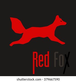 Red Fox Symbol ( Vector )