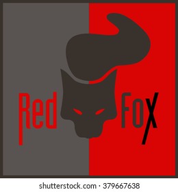 Red Fox Symbol ( Vector )