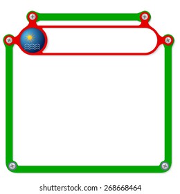 Red frame for headline and forecast icon