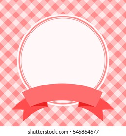 red frame for invitation card