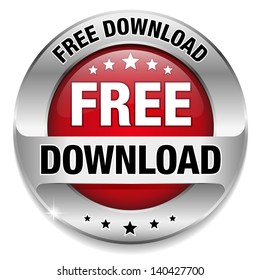 Red Free Download Button