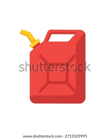 Red Fuel Jerry Can Icon