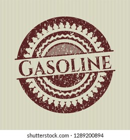 Red Gasoline distressed rubber texture
