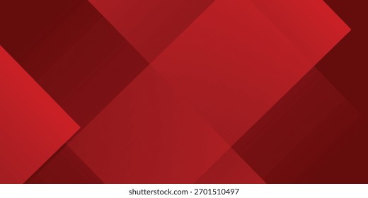 Fondo Abstractas geométrico rojo con Formas diagonales superpuestas