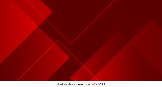 Fondo Abstractas geométrico rojo con Formas diagonales superpuestas