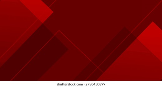 Fondo Abstractas geométrico rojo con Formas diagonales superpuestas
