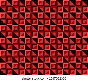 Red geometric abstract background pattern 