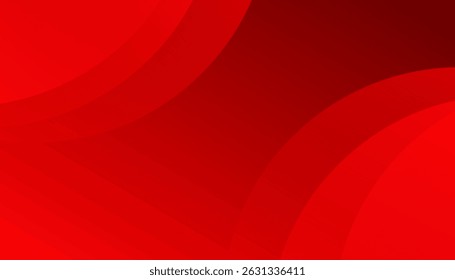 Red geometric abstract background. geometric shapes background for flyer, poster, brochure, cover