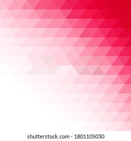 Red geometric background. Abstract background. Business vector. Geometric design element. Triangle