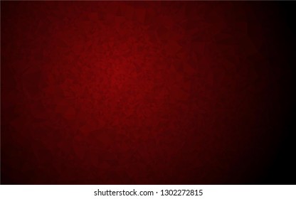 Red geometric background. Gradient vector