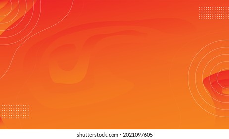 red geometric background. Liquid color background design. Fluid shapes composition. Eps10 vector.