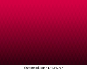 Roter geometrischer Hintergrund im Origami-Stil mit Verlauf. Roter Vektor polygonal Rechtecke Abbildung. Helle abstrakte rhombus mosaik Hintergrund für Design, Business, Print, Web. Nahtloser Vektor.