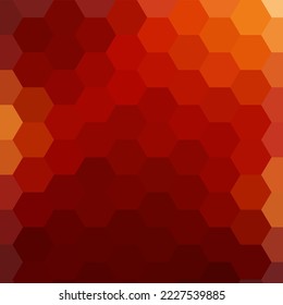 Fondo geométrico rojo. estilo poligonal. Muestra. Diseño. Hexagons.