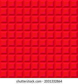 Red geometric background. Vector illustration. 