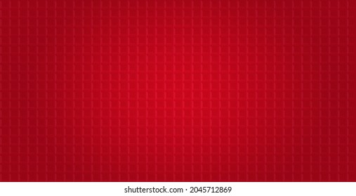 Red geometric background. Vector illustration. 