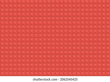 Red geometric background. Vector illustration. 