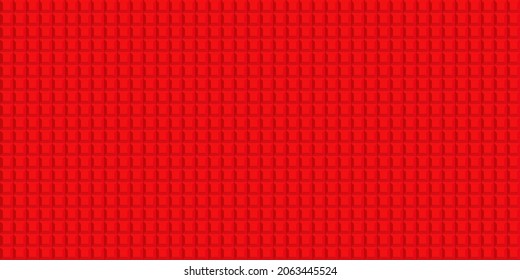 Red geometric background. Vector illustration. 