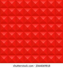 Red geometric background. Vector illustration. 