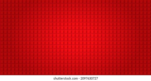 Red geometric background. Vector illustration. 