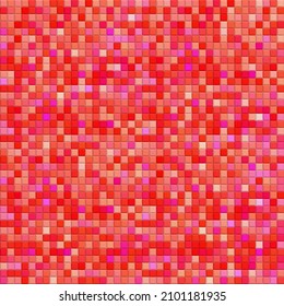 Red geometric background. Vector illustration. 