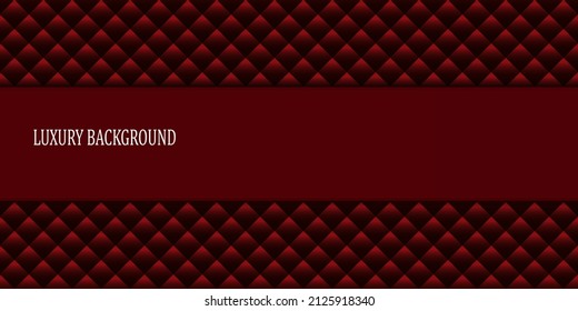 Red geometric background. Vector illustration. 