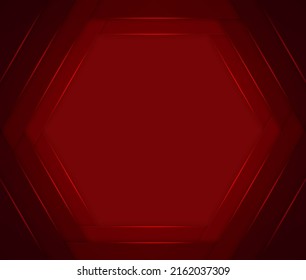 Red geometric background. Vector illustration.