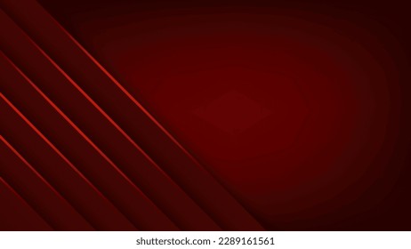 Red geometric background. Vector illustration.