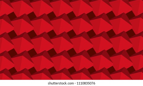 Red geometric design, Abstract geometric triangle background, art, artistic, bright, colorful, design EPS 10 Vector illustration.