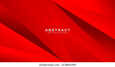 red geometric modern background vector art