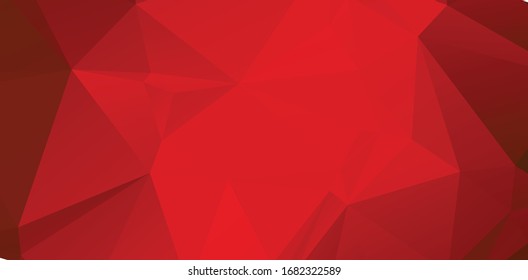  Red geometric modern patterns, vector illustration