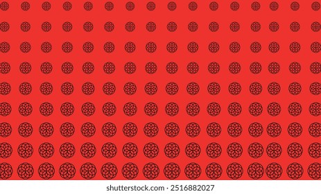 Red Geometric Pattern Background, Bold Textile Design, Festive Wallpaper, Modern Home Decor, Chic Interior Styling, Decorative Repeating Motif