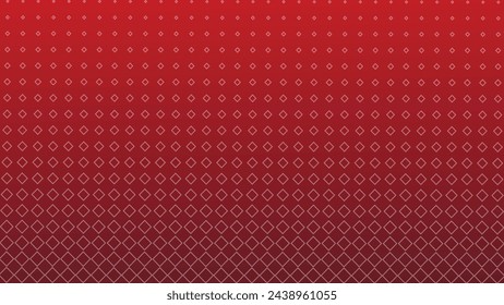 Red geometric pattern background vector image for backdrop or fashion style