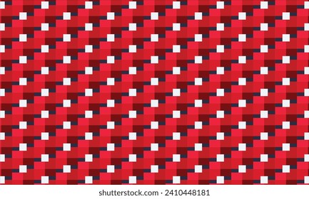 Red geometric pattern design. Merging precision with a bold color palette, brings a sense of energy and modern sophistication to your creative projects.