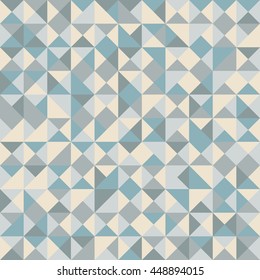Red geometric seamless pattern