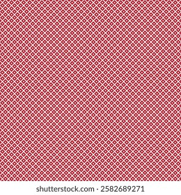 Red Geometric Seamless Pattern Background
