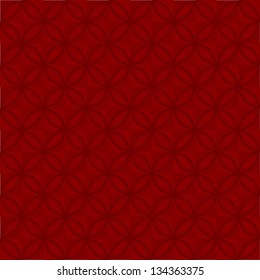 Red Geometric Seamless Vector Pattern